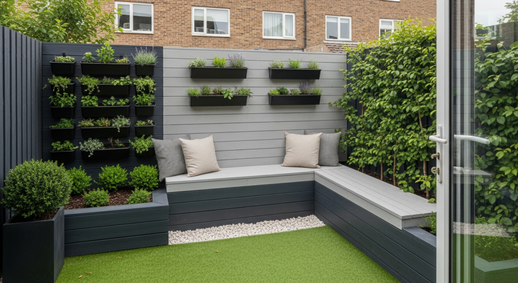 kleine tuin inrichten